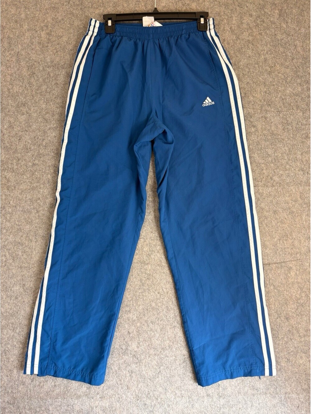 Vintage 90s Adidas Zip Pants Track Sweatpants Baggy XL y2k